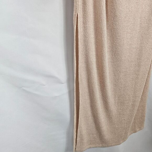 NWT Acoa Long sleeve Ribbed Maxi Dress Size Small - Picture 7 of 11